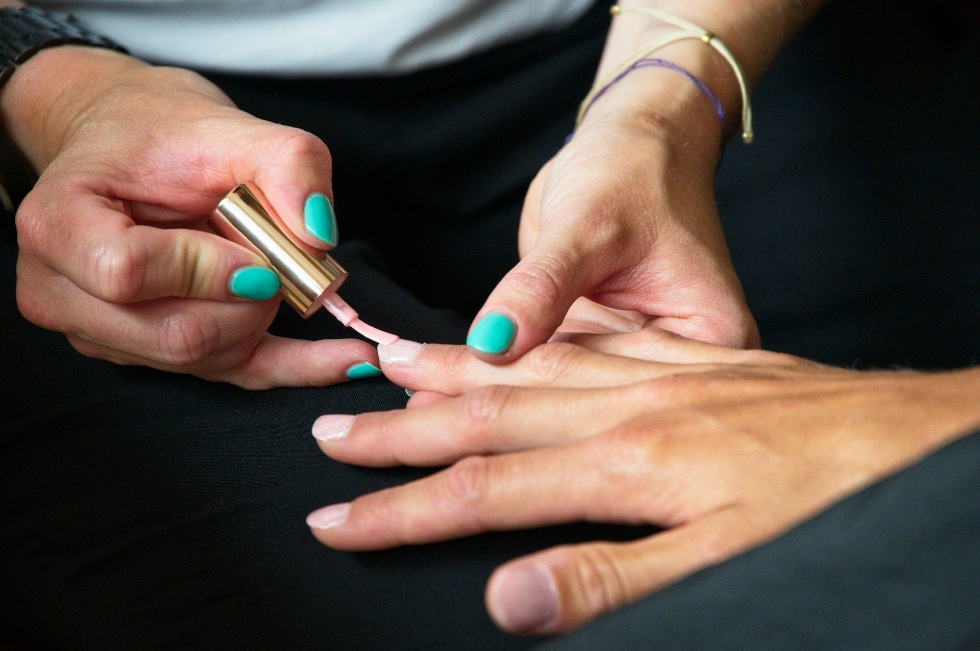 Careful hand and nail care being provided at home in Tower Hamlets